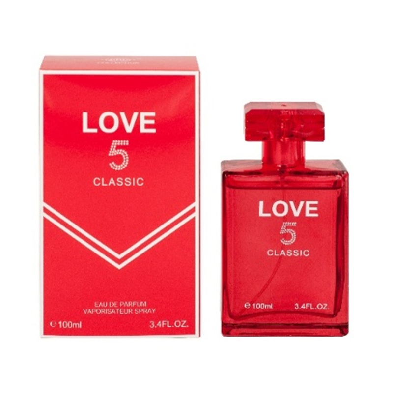 1317-3 Classic Love 5 Red Aldehyde Neroli Perfume